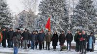  Сегодня в Курганинске у мемориального комплекса "Ника" состоялось торжественное мероприятие, посвященное Дню памяти о россиянах, исполнявших служебный долг за пределами Отечества